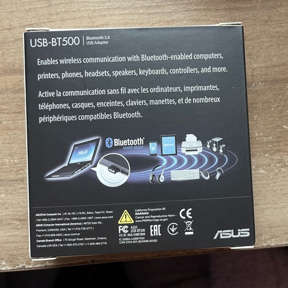 Letton Bluetooth gaming headset L13 with Asus Bluetooth 5.0 USB-BT500 - Picture 11 of 12